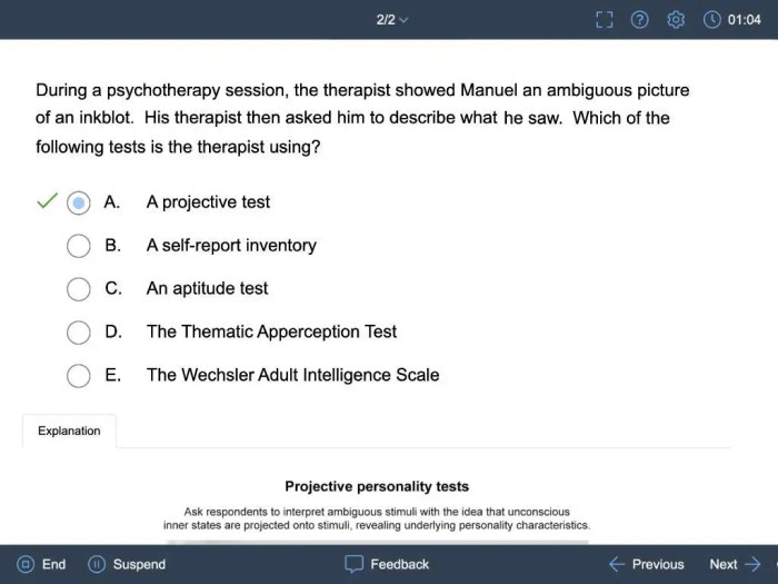 Ap psychology unit 10 practice test