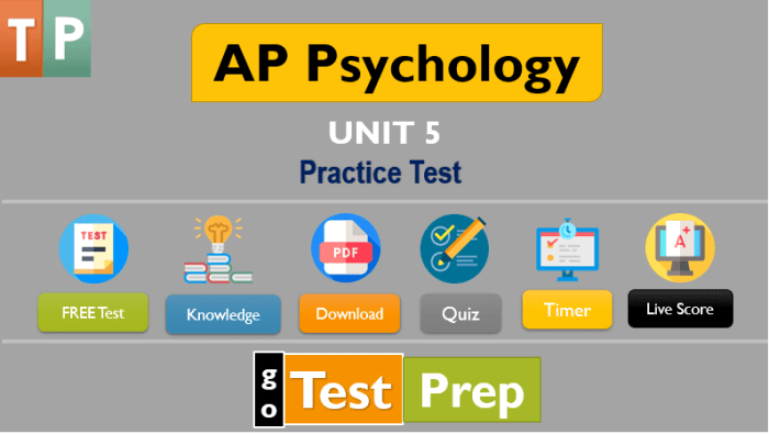 Ap psychology unit 10 practice test