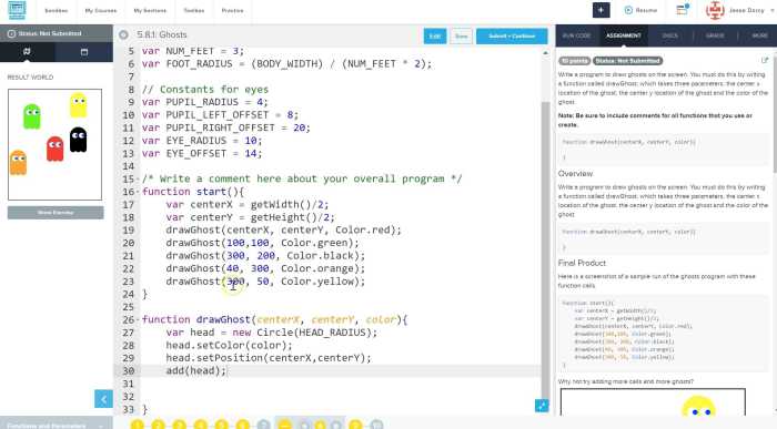 Create your own encoding codehs